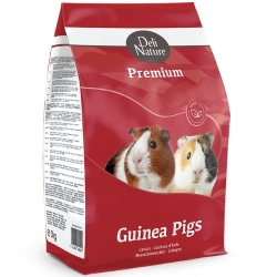 DELI NATURE PREMIUM GUINEA PIGS – Zróżnicowana karma z witaminą C i warzywami dla świnki morskiej 800g